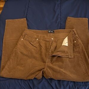 GAP Classic Brown Corduroy Trousers size 20/35